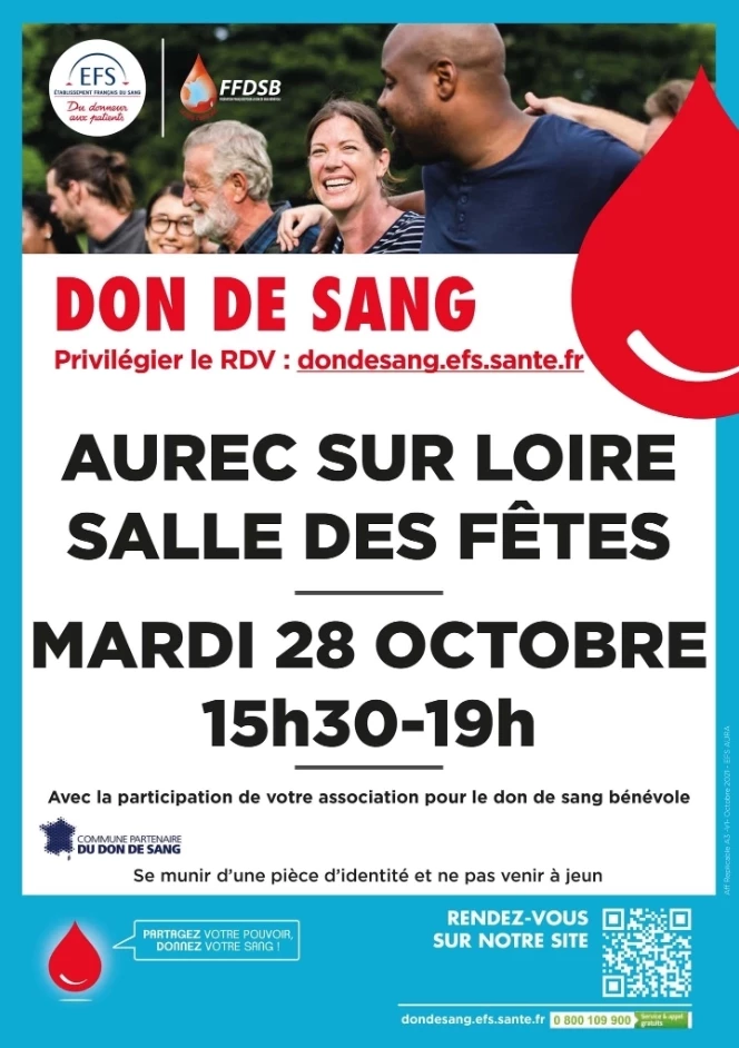 Collecte de don de sang