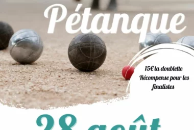 Tournoi de pétanque