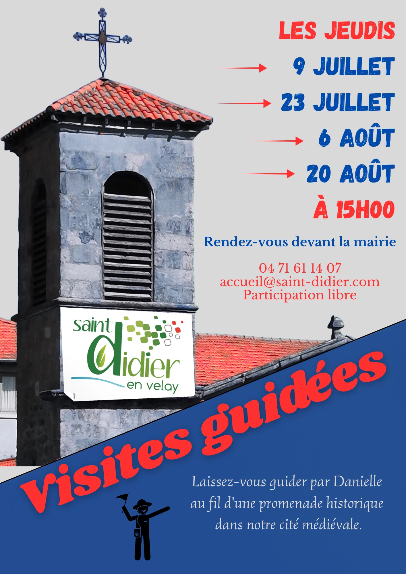 Visite guidée du bourg de Saint-Didier-en-Velay
