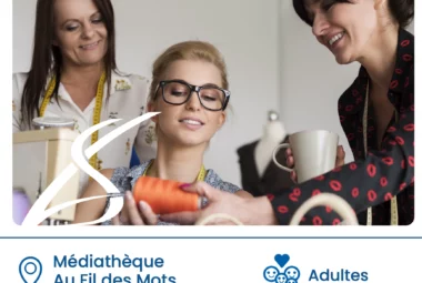 Ateliers rencontres : Séances tricotage, papotages et autres réjouissances… ça continue !