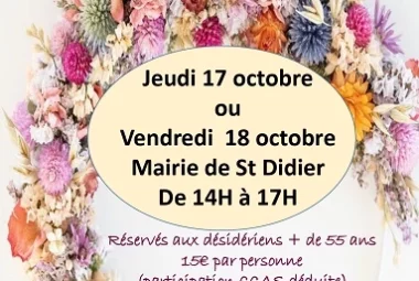 Atelier d’art floral