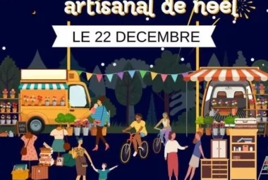 Flashmob et petit marché artisanal de Noël