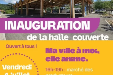 Inauguration de la Halle