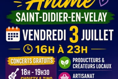 Marché animé nocturne