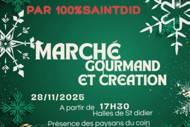 Marché gourmand et créateur