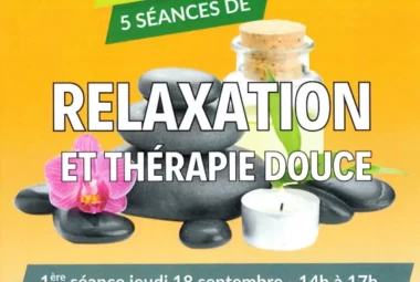 Séance de relaxation et thérapie douce