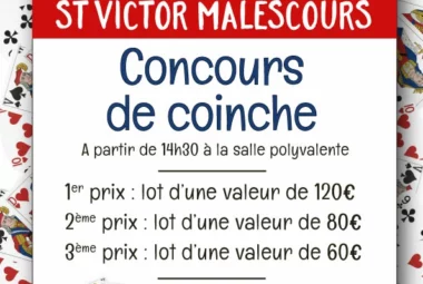 Concours de coinche du Comité d&rsquo;Animation