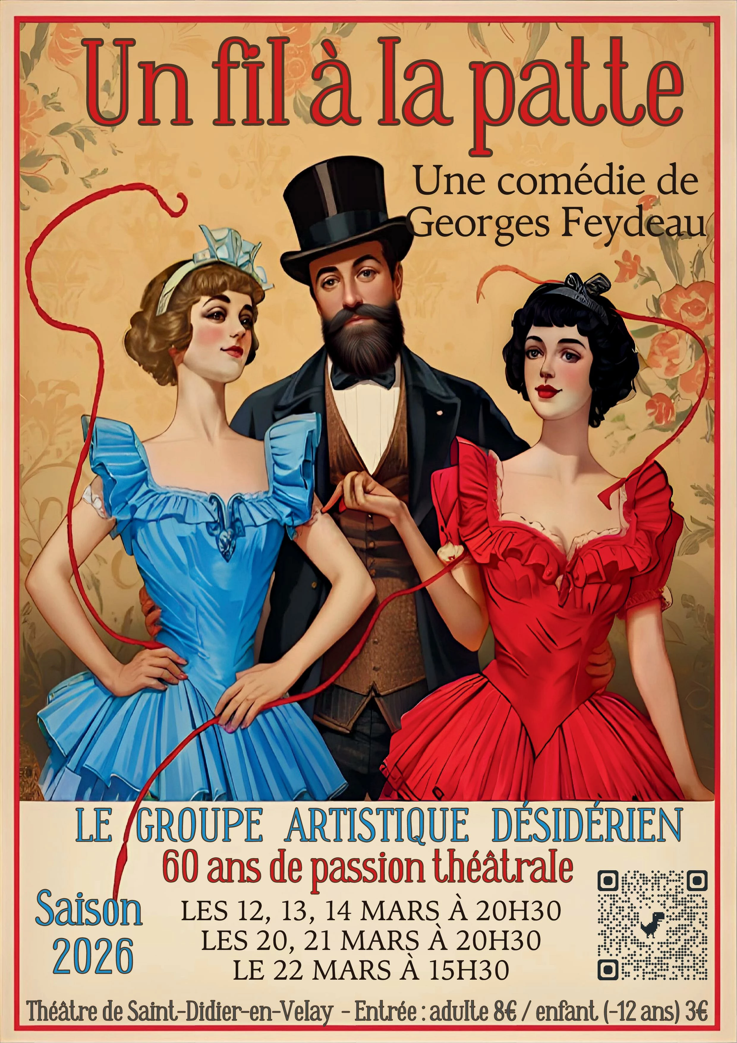 « Un fil à la patte » – Représentation du GAD