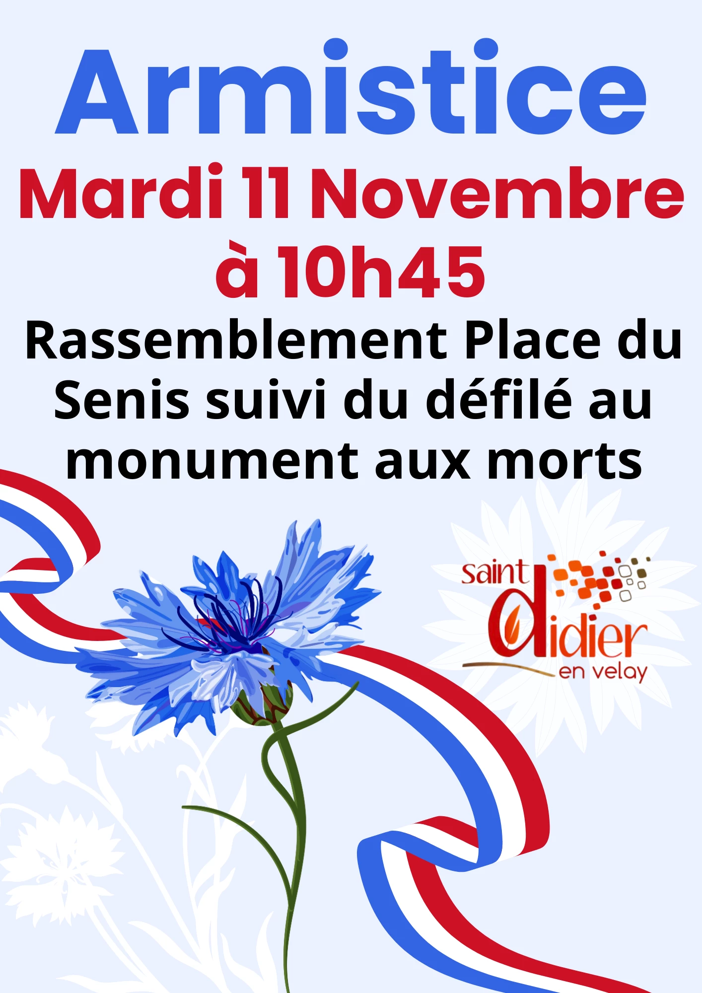 Commémoration de l’Armistice