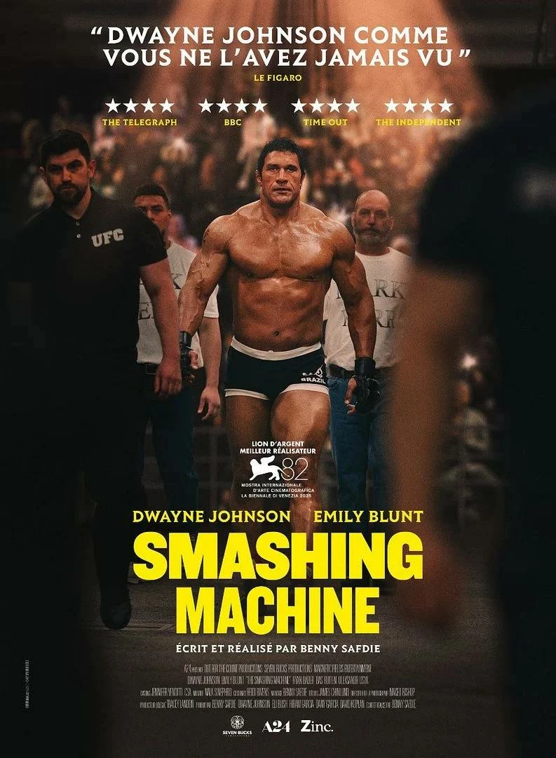 Séance de cinéma « Smashing Machine »