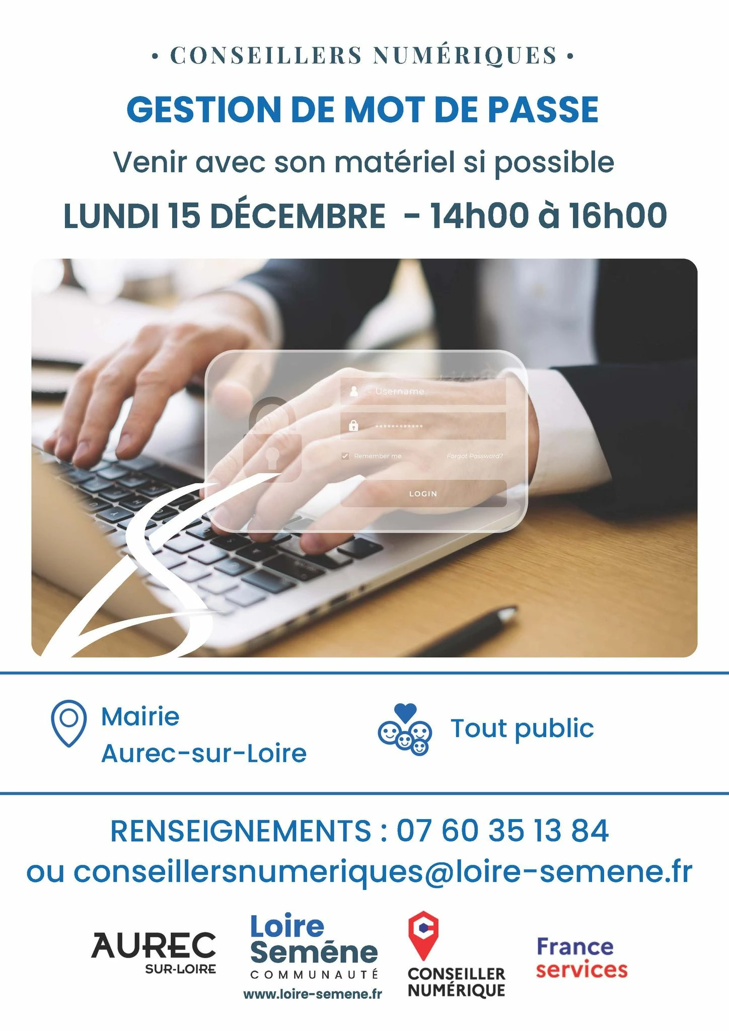 Atelier gestion de mots de passe