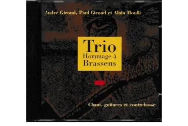 Concert – Trio « Hommage à Brassens »