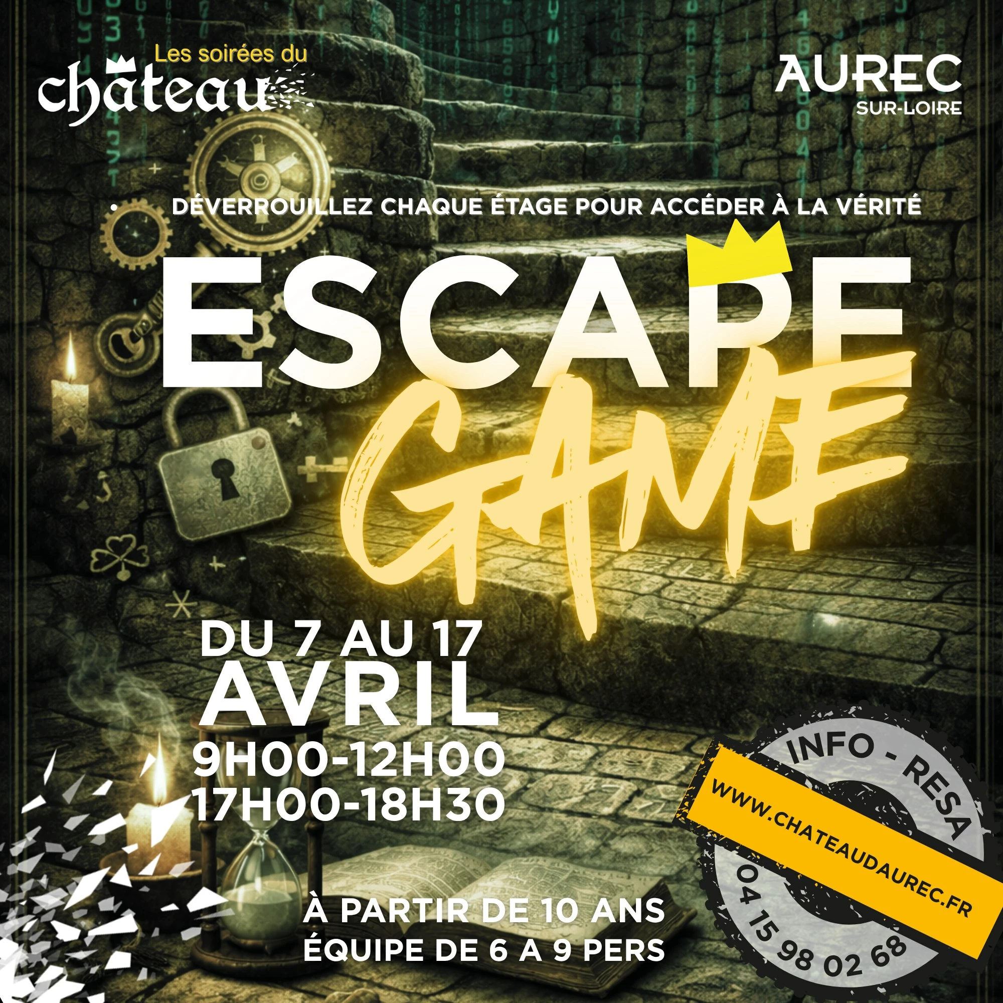 Escape game du château