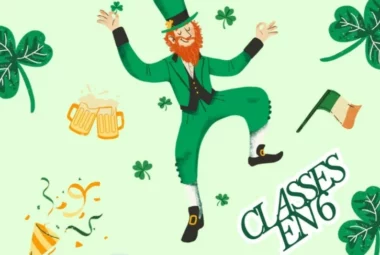 Soirée Saint-Patrick de la classe en 6