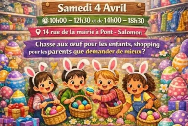 Chasse aux oeufs à la boutique Seizeshopping