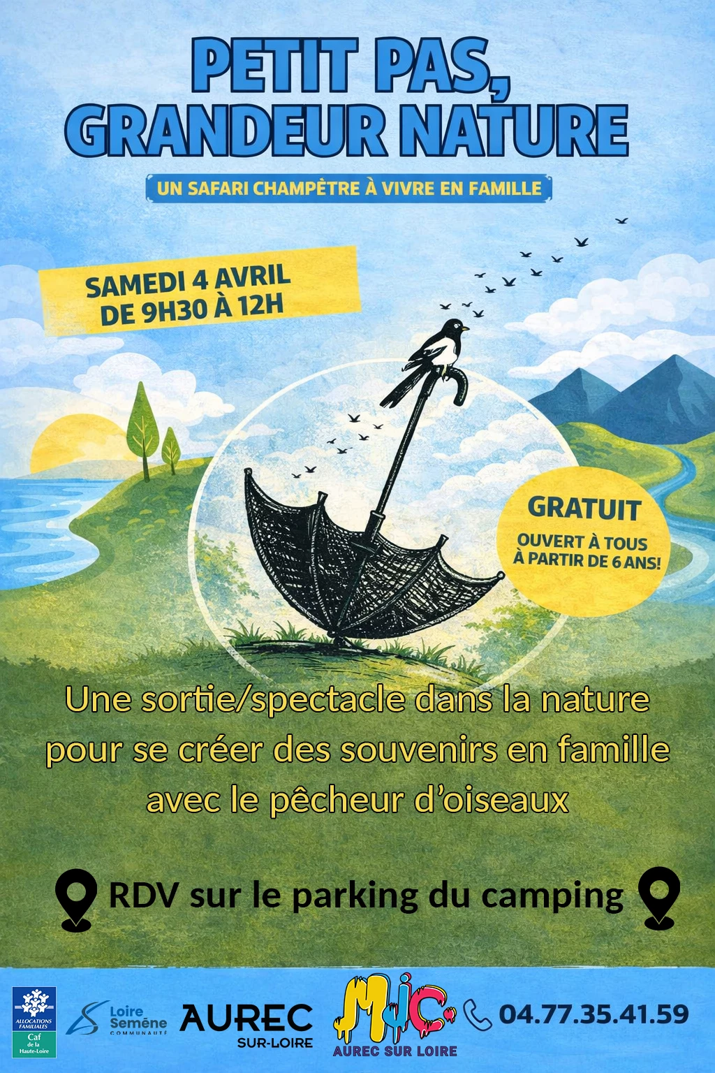 Sortie spectacle : Petit pas, grandeur nature