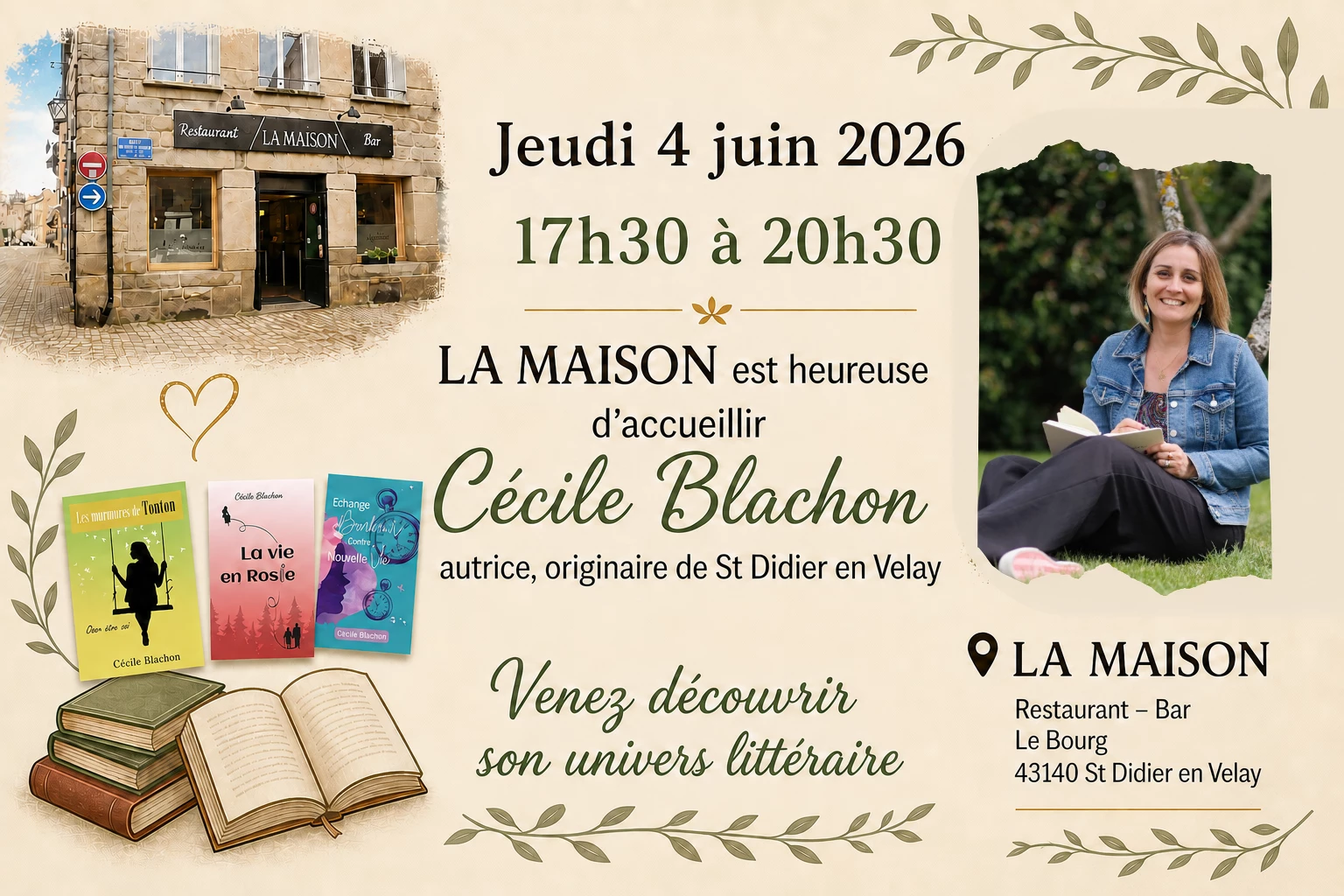 Rencontre avec Cécile Blachon