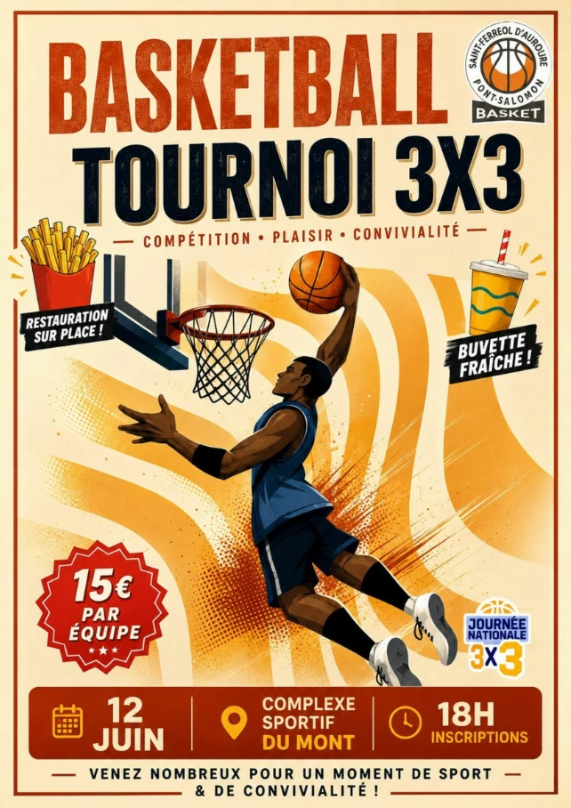 Tournoi de basket 3×3