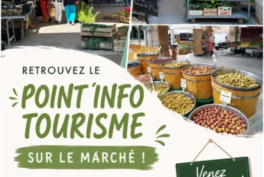 Point d&rsquo;information touristique sur votre marché