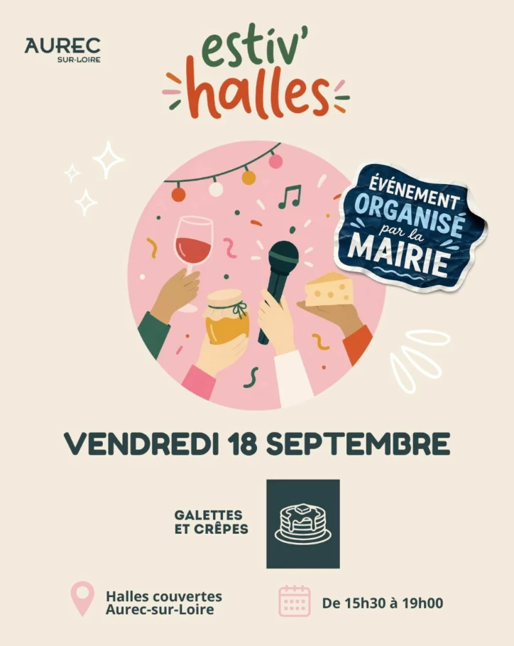 Les Estiv’halles d’Aurec-sur-Loire – galettes/crêpes